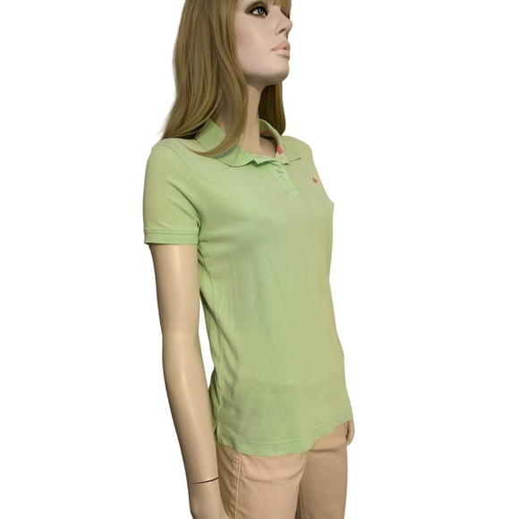 Lilly Pulitzer Polo Shirt Golf Pima Cotton White Label Top Pullover EUC - Picture 4 of 15